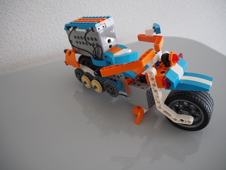 Apitor Robot X : Bike (Full view: Upper)
