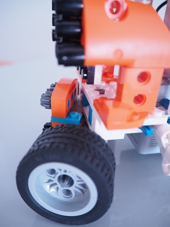 Apitor Robot X : Wheel Loader (Turn part, Rear side)
