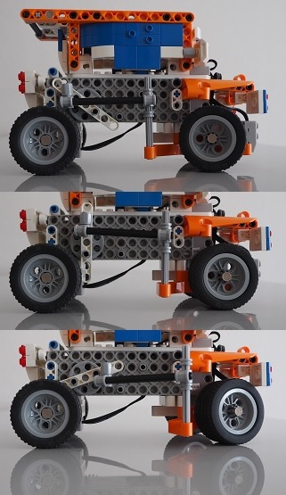 Apitor Robot: Family car (Turn part, side)