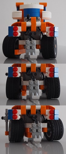 Apitor Robot: Family car (Turn part, front)