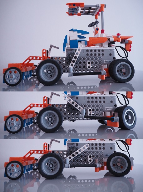 Apitor Robot: Tractor (Turn part, side)